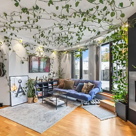 Jungle Dome Penthouse With Jacuzzi & Parking In Center Apartment Oslo