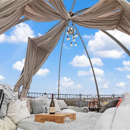 Appartement Jungle Dome Penthouse With Jacuzzi & Parking In Center Oslo